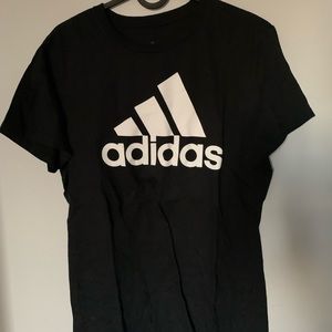 adidas black tshirt
